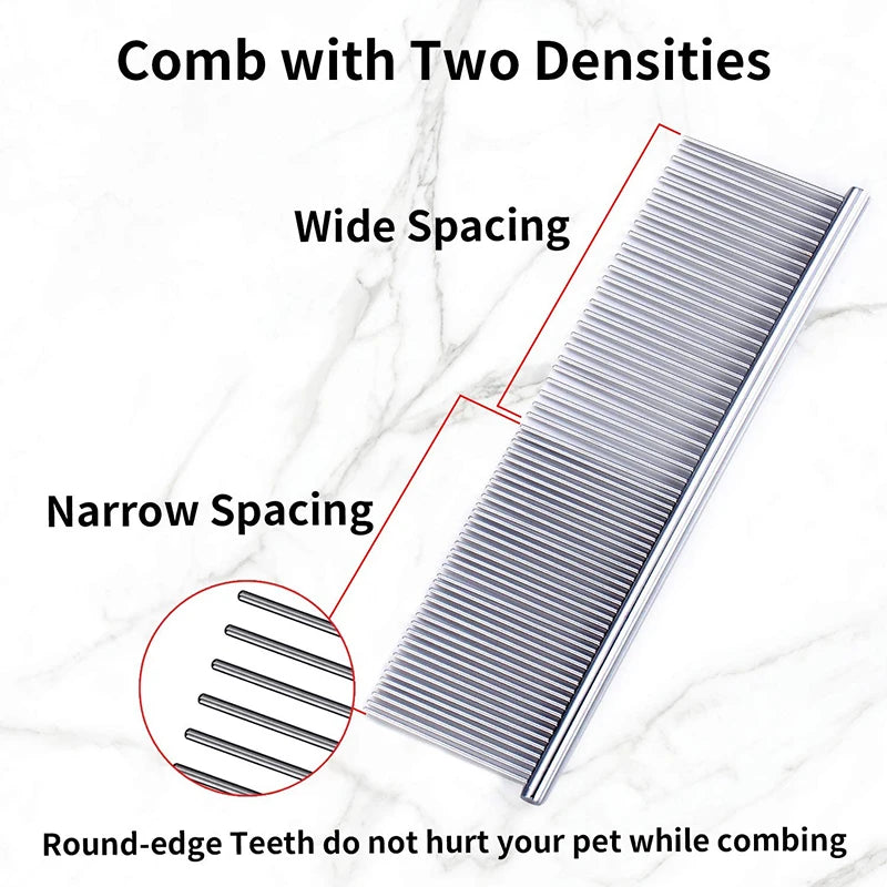 Stainless Steel Pet Dematting Comb