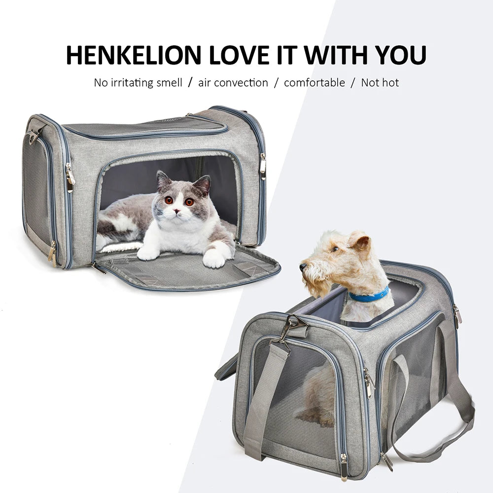 Soft-Sided Dog Carrier Backpack