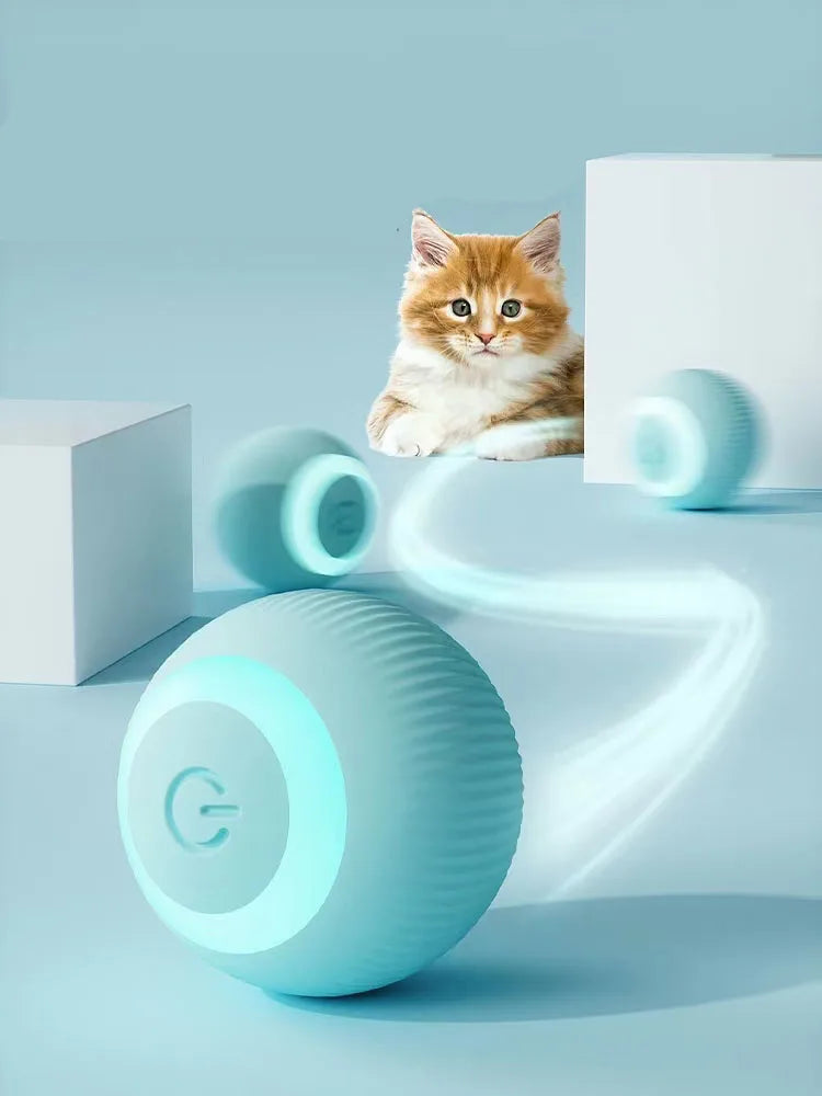 Electric Rolling Smart Cat Ball Toy