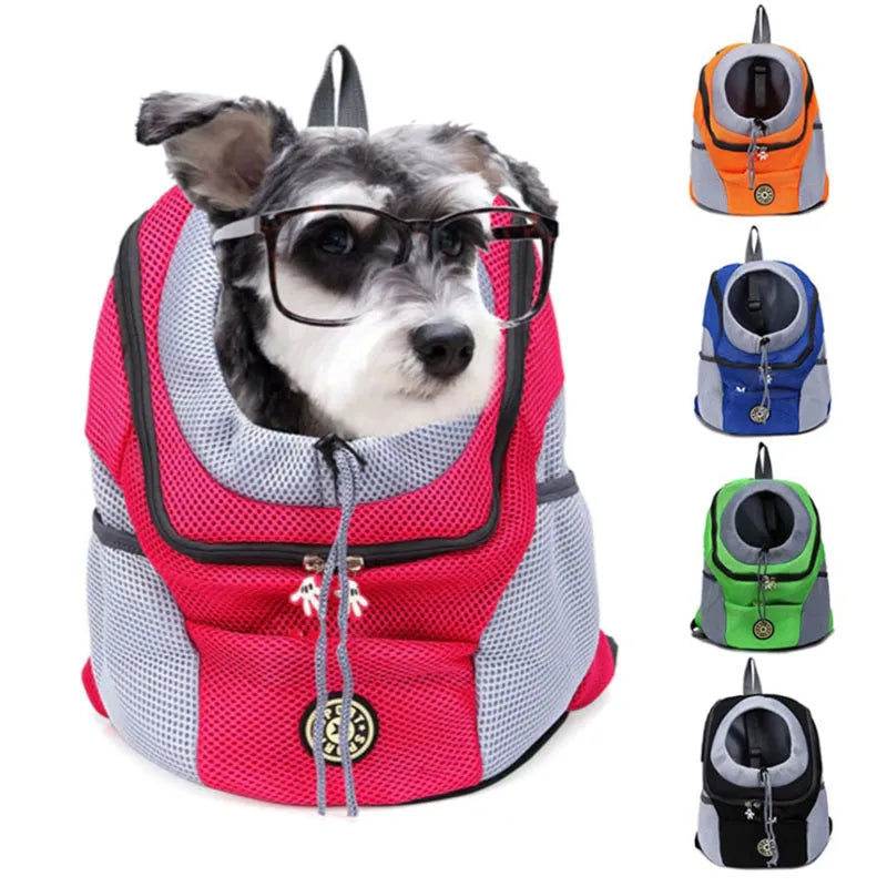 Double Shoulder Pet Carrier Backpack