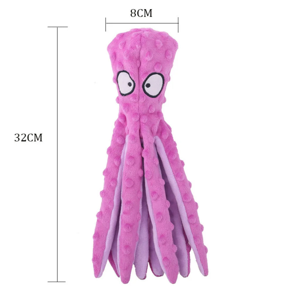 Pets Plush Octopus Toy