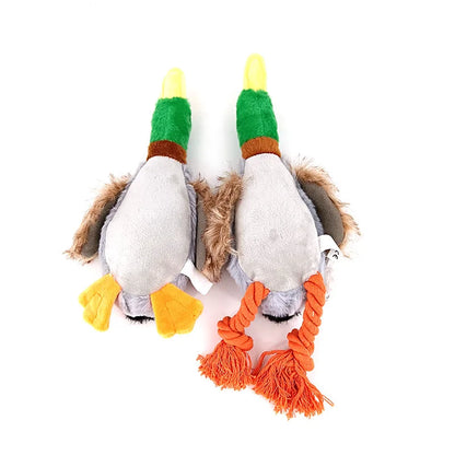 Cute Plush Duck Dog Chew Toy