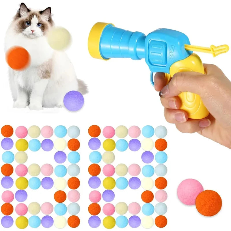 Cat Toy Launch Training Gun