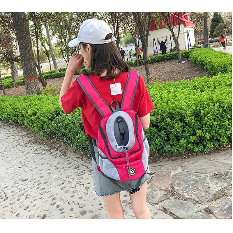 Double Shoulder Pet Carrier Backpack