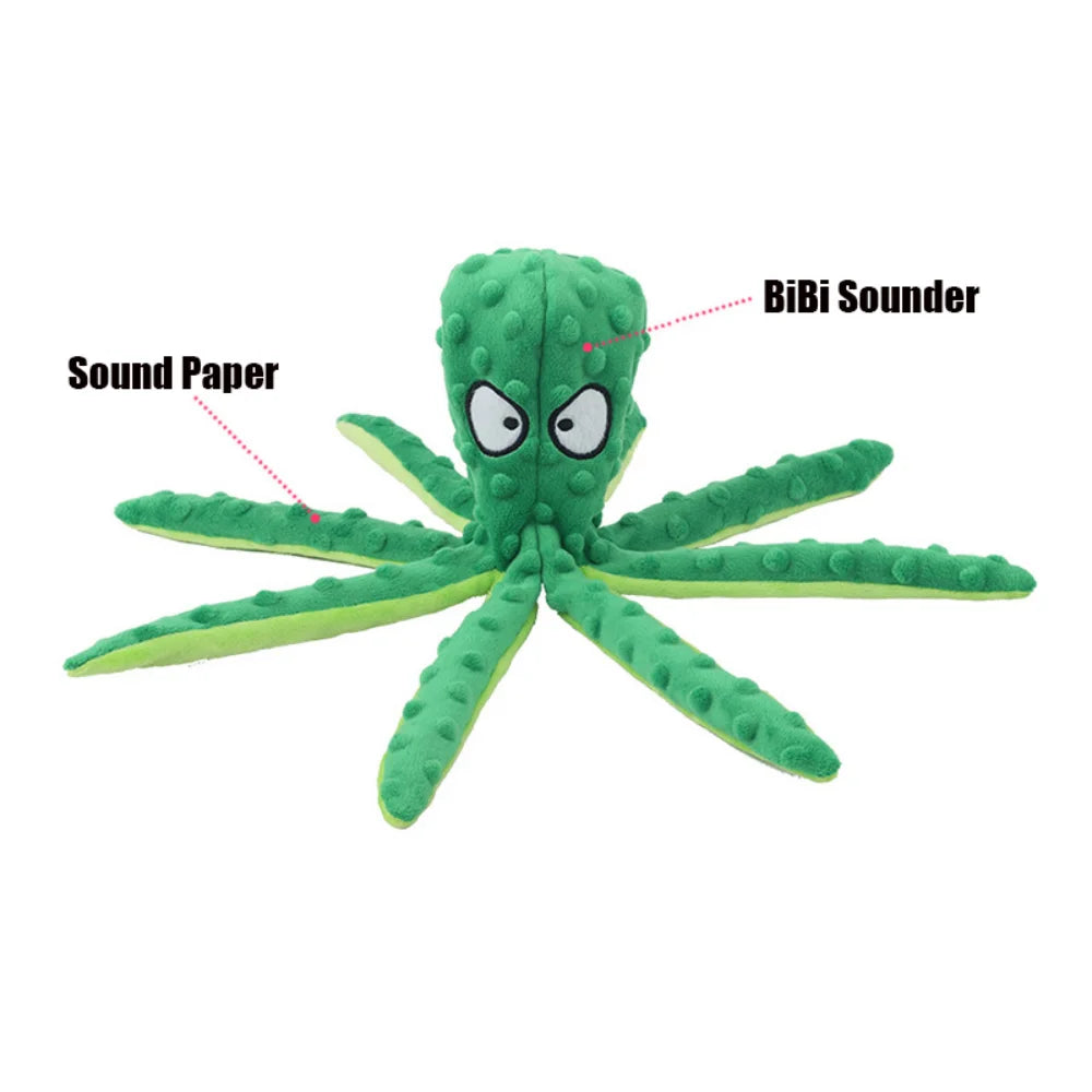 Pets Plush Octopus Toy