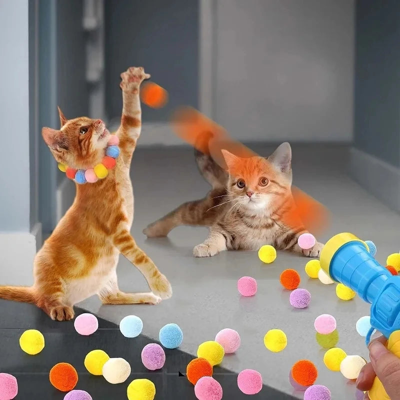 Cat Toy Launch Training Gun