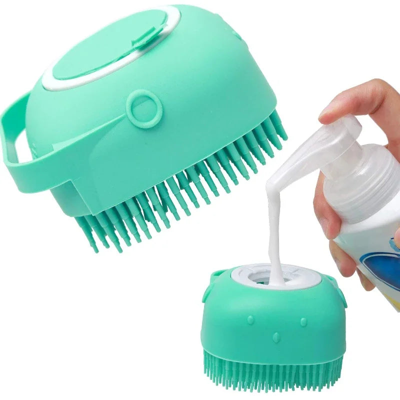 Pet Dog Shampoo Brush and Cat Massage Comb