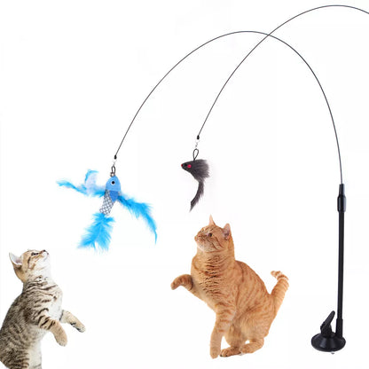 Simulation Bird Interactive Cat Toy