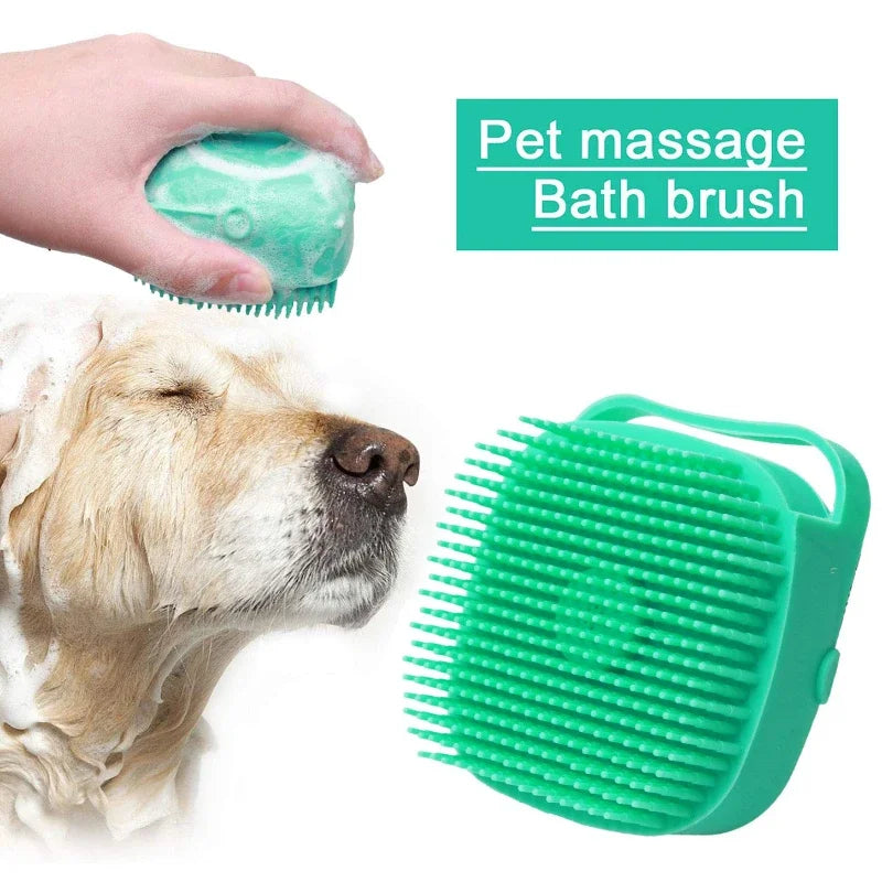 Pet Dog Shampoo Brush and Cat Massage Comb