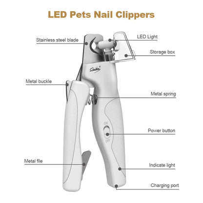 LED Pet Nail Clippers