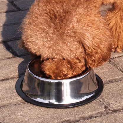 Stainless Steel Anti-Slip Dog Bowl