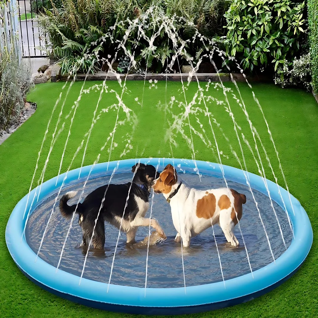 Summer Pet Inflatable Water Sprinkler Pad