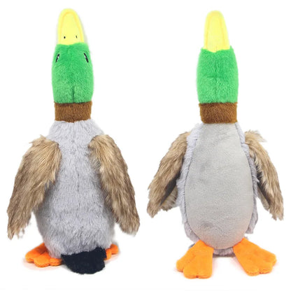 Cute Plush Duck Dog Chew Toy