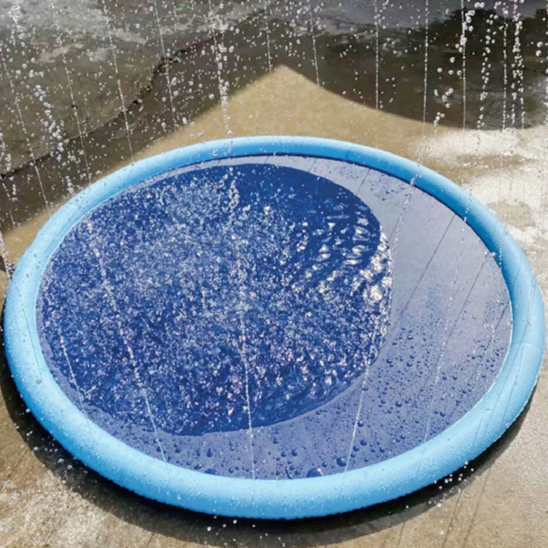 Summer Pet Inflatable Water Sprinkler Pad