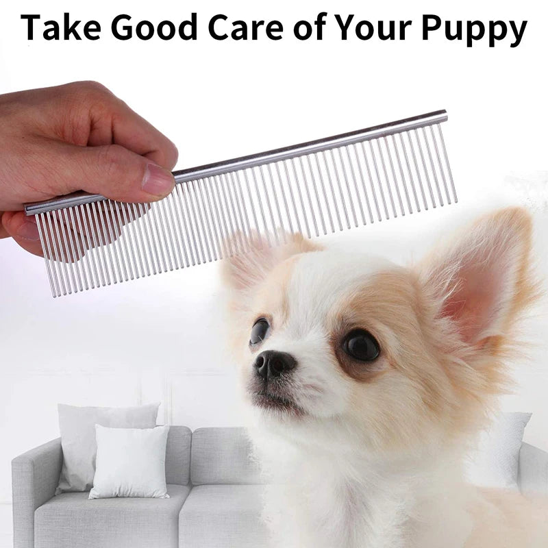 Stainless Steel Pet Dematting Comb