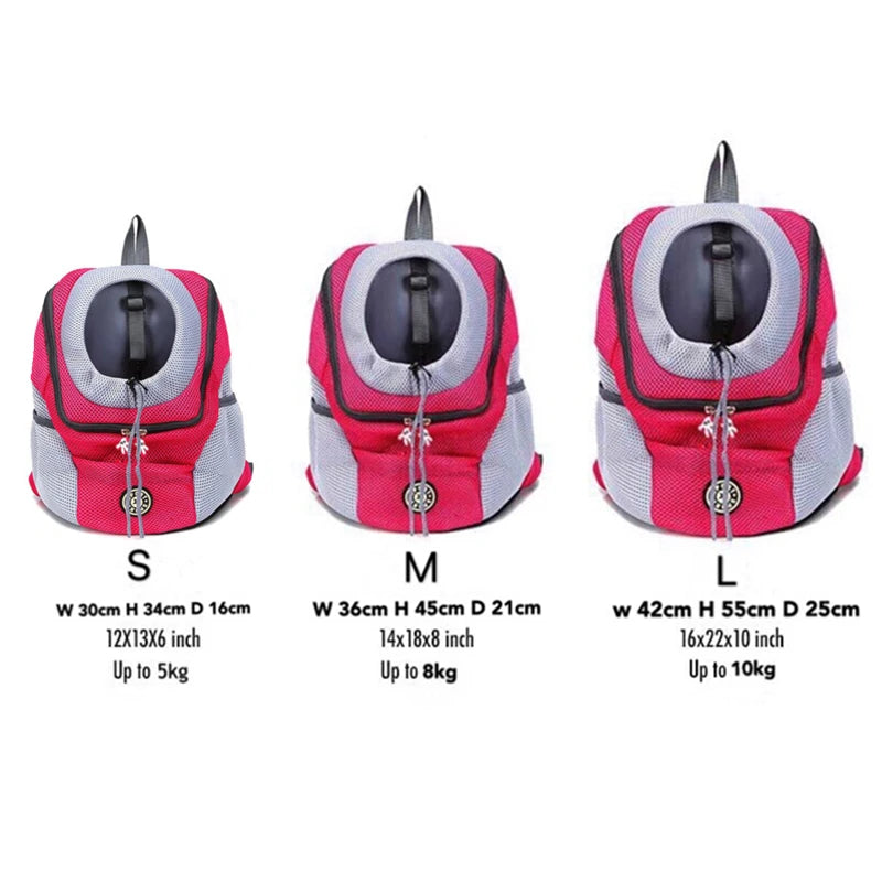 Double Shoulder Pet Carrier Backpack