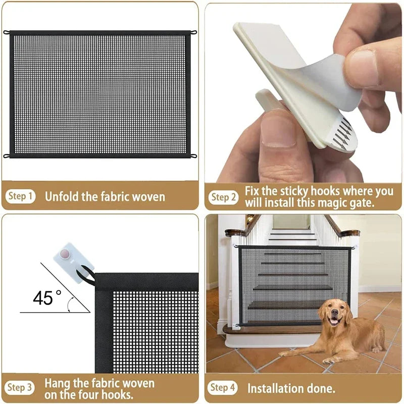 Portable Pet Barrier Fence